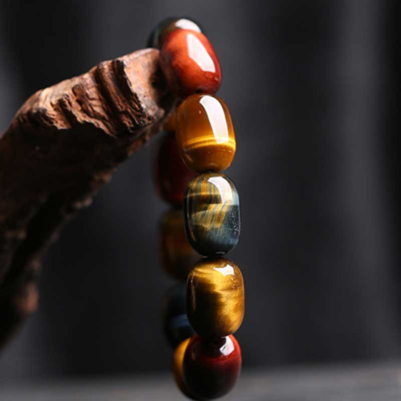 Buddha Stones Natural Tiger Eye Healing Protection Bracelet - image 3