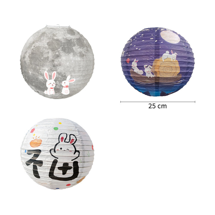 Buddha Stones DIY Rabbit Paper Lantern Lamp Mid-Autumn Festival Lantern Decoration - image 11