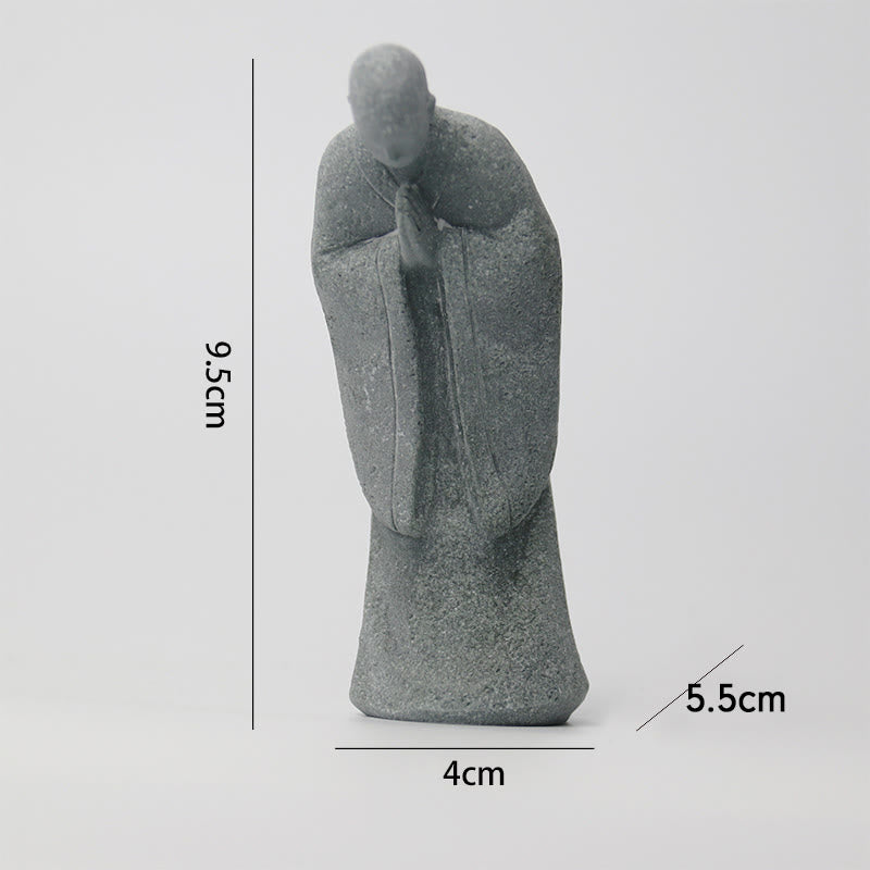 Buddha Stones Meditation Buddha Monk Serenity Home Decoration - image 11