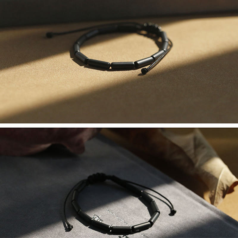 Buddha Stones Black Onyx Bead Support Protection Bracelet - image 6