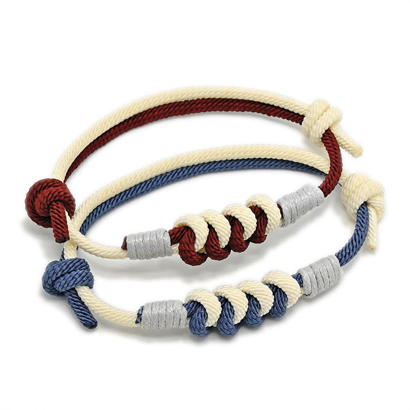 Buddha Stones Simple Design King Kong Knot Strength Braid String Bracelet - image 16