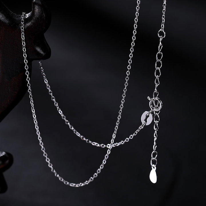 Buddha Stones Zen Cairn Labradorite Various Crystals Calm Pendant Necklace - image 39