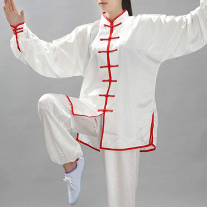 Buddha Stones Simple Pattern Meditation Prayer Spiritual Zen Tai Chi Qigong Practice Unisex Clothing Set - image 26