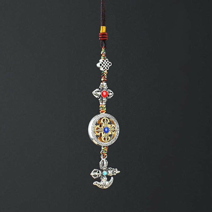 Tibet Vajra Spiritual Power Car Hanging Decoration - Vajra (Enlightenment ♥ Spiritual Power) - image 0