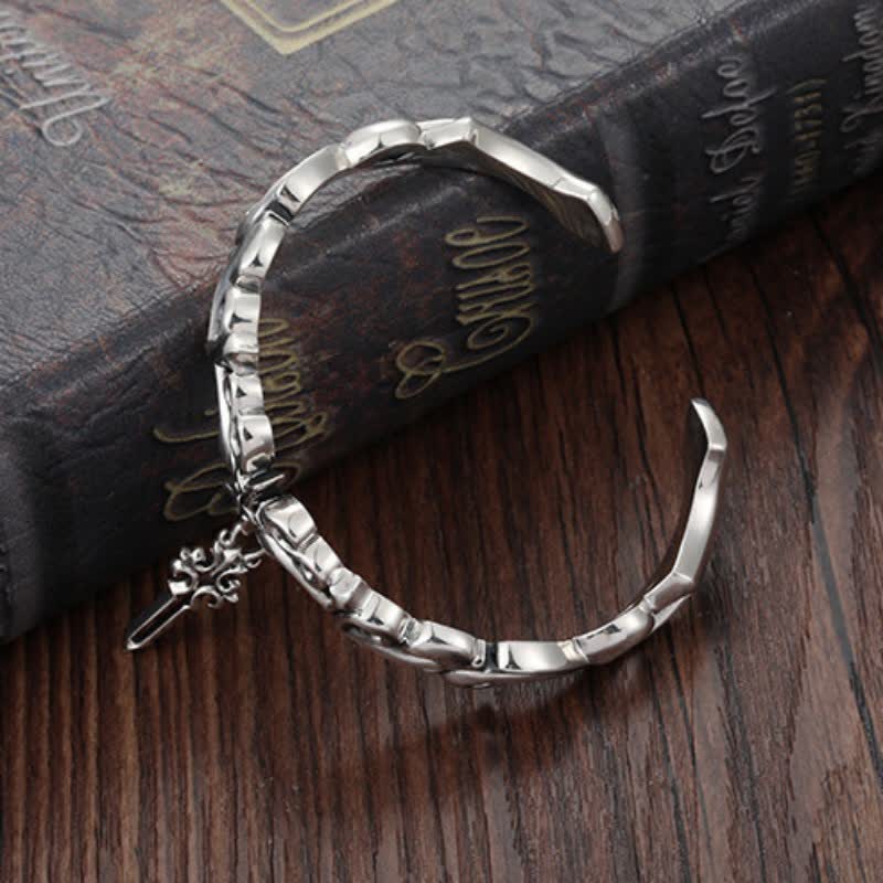 Buddha Stones Viking Style Twisted Braided Pattern Copper Balance Bracelet - image 4