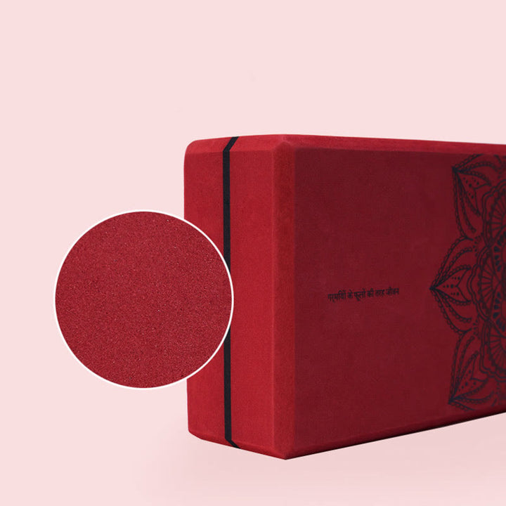 Buddha Stones Tibetan Mandala Mindful Soft Non-Slip Foam Yoga Block - image 6