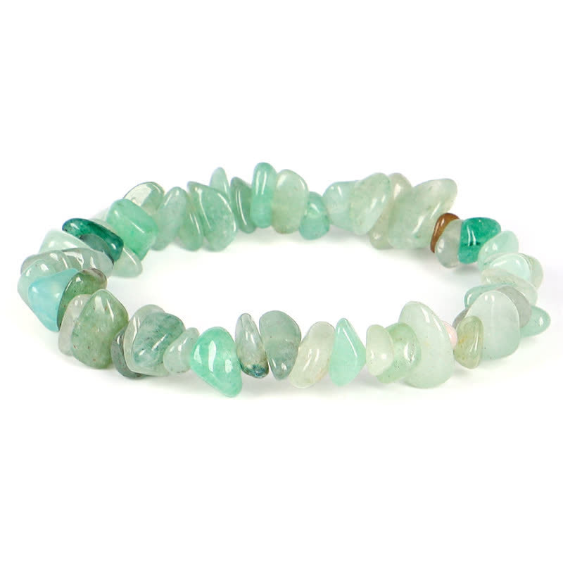Buddha Stones Amethyst Lazurite Various Crystal Stone Healing Positive Bracelet - Green Phantom - image 5