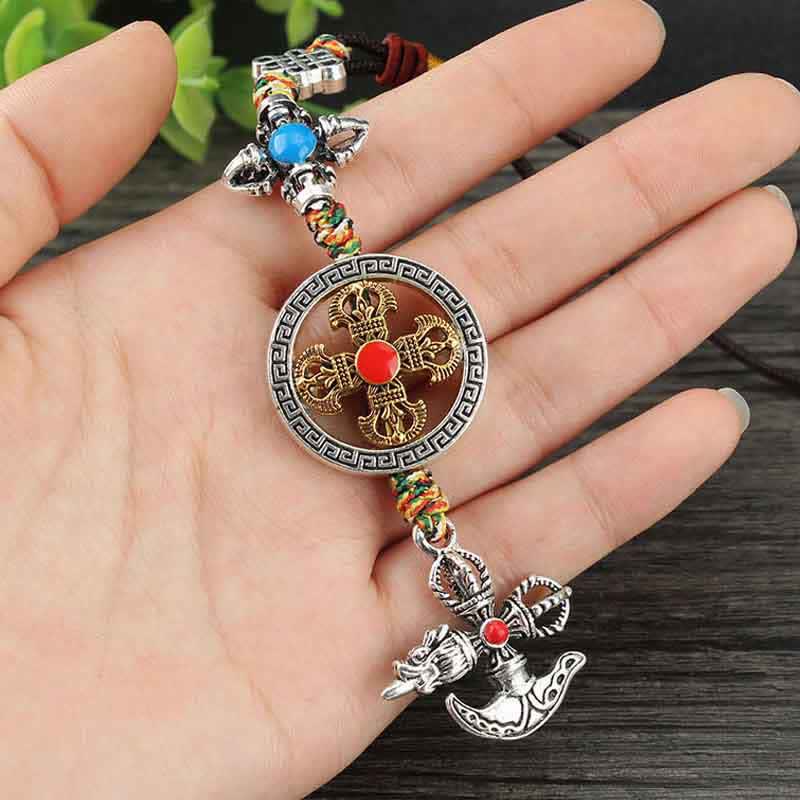 Tibet Vajra Spiritual Power Car Hanging Decoration - image 4