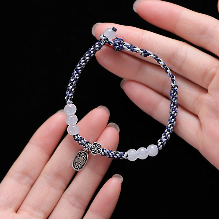 Buddha Stones Handmade Lucky Fortune Rope Bracelet - image 2