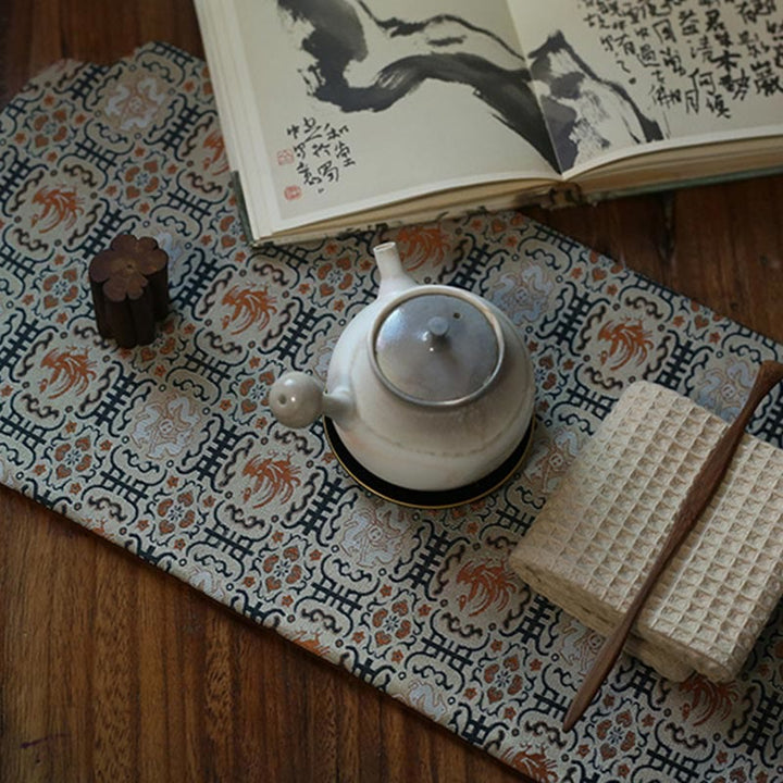 Elegant Floral Brocade Pattern Cup Mat Tea Cup Coaster - image 19
