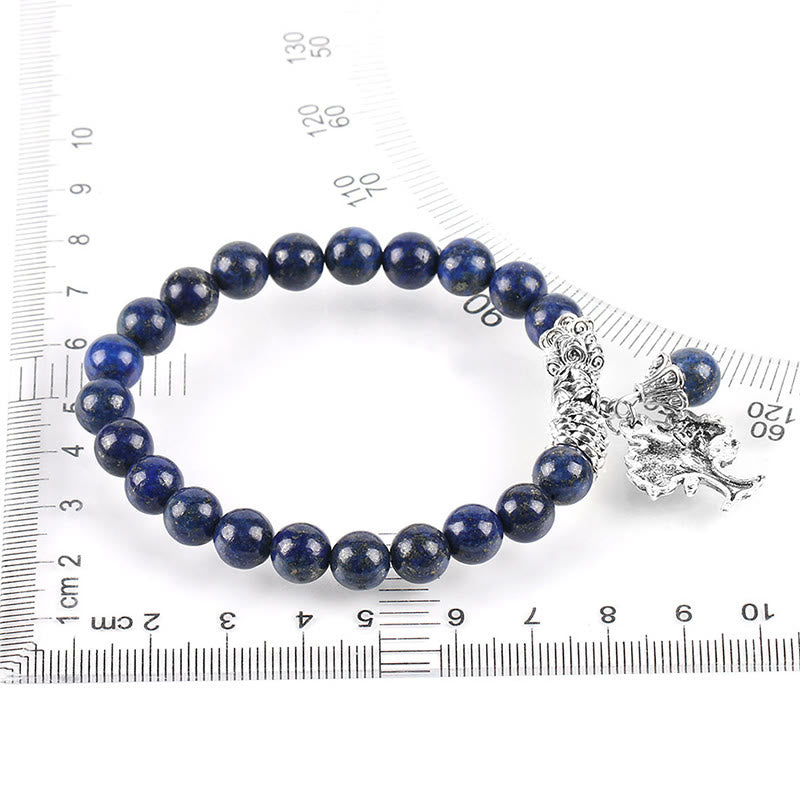 Buddha Stones Natural Gemstone Tree of Life Lucky Charm Stretch Bracelet - image 50