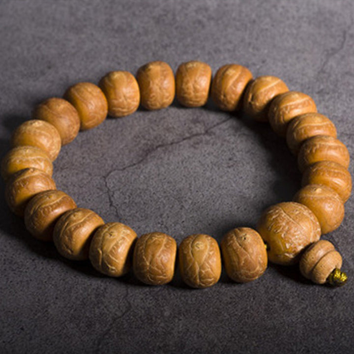 Buddha Stones Bodhi Seed Luck Auspiciousness Wrist Mala Tassel Pocket Mala - image 6