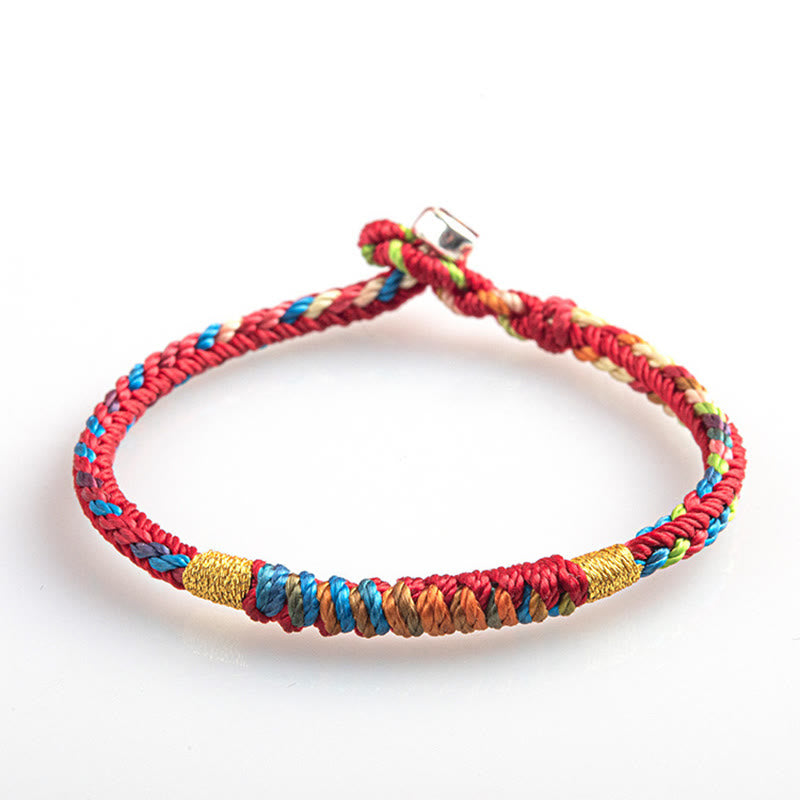 Buddha Stones "May You Be Safe And Lucky In The Year Ahead" Multicolored Bracelet - image 11