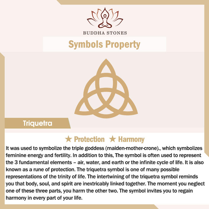 Buddha Stones  Triangle Knot Triquetra Titanium Steel Calm Rotatable Ring - image 10