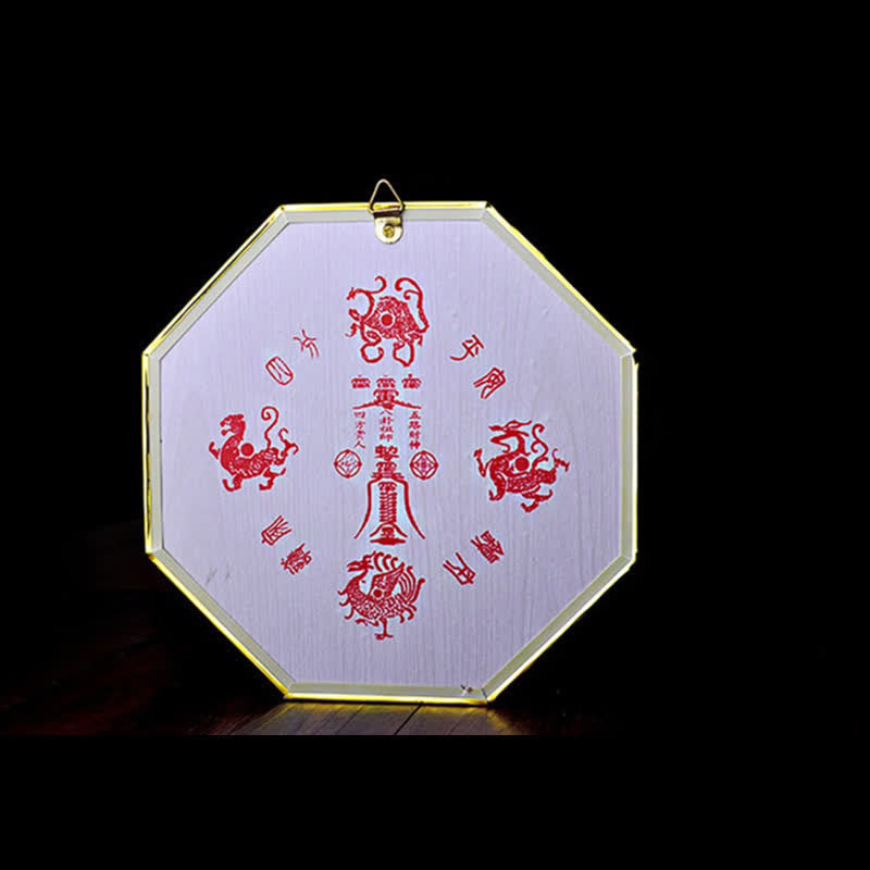 Feng Shui Bagua Map Balance Harmony Living Room Energy Map Mirror - image 11