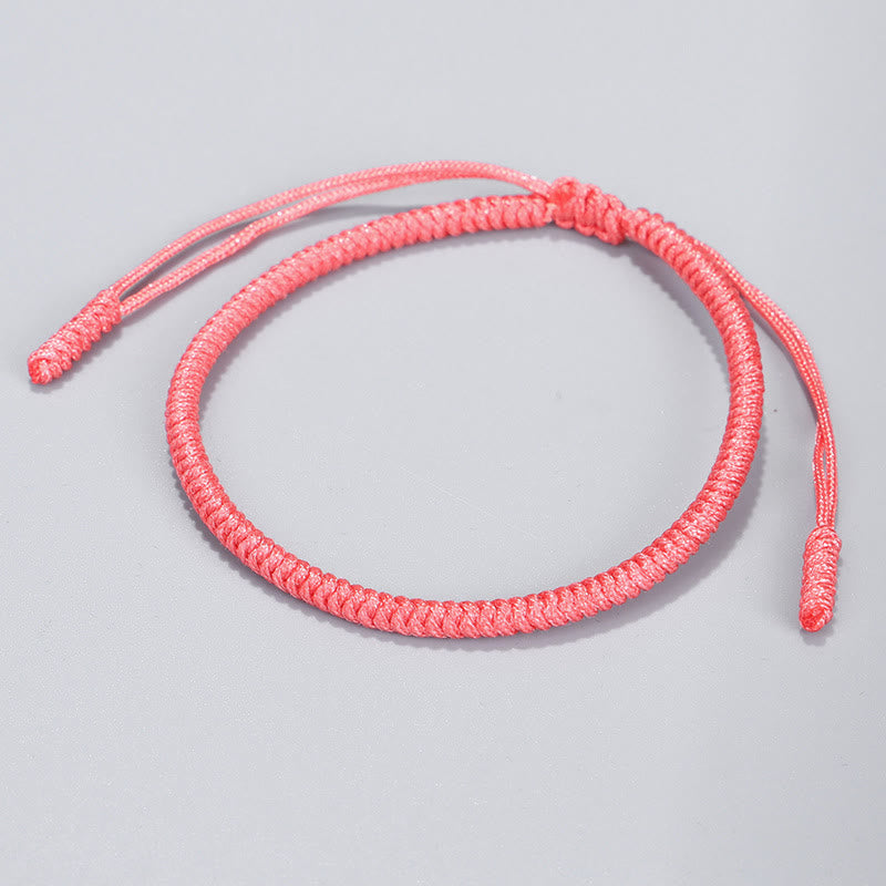 Buddha Stones Tibetan 3Pcs King Kong Knot Protection Braided Bracelet - image 5
