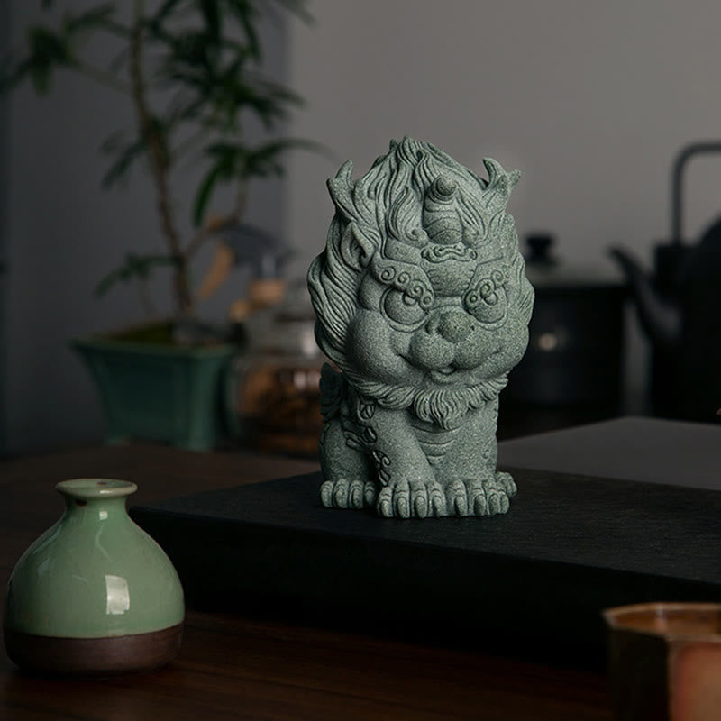 Buddha Stones FengShui Small PiXiu Wealth Luck Home Decoration - image 5