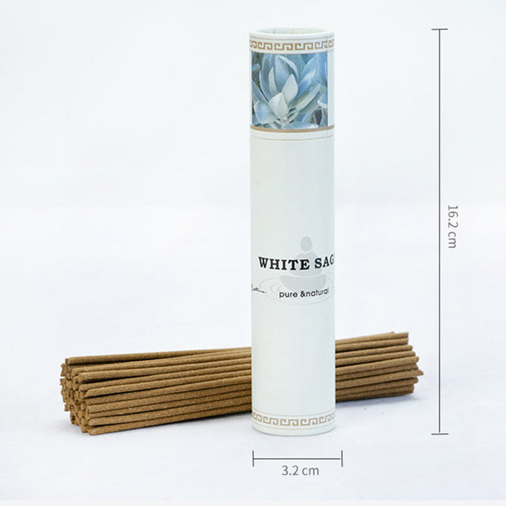 Buddha Stones White Sage Incense Purify Healing Meditation California Sage Incense Sticks - image 12