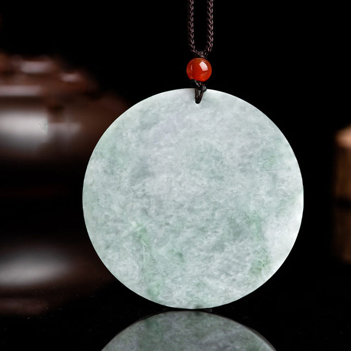 Buddha Stones Chinese Zodiac Tiger Jade Protection Necklace String Pendant - image 7