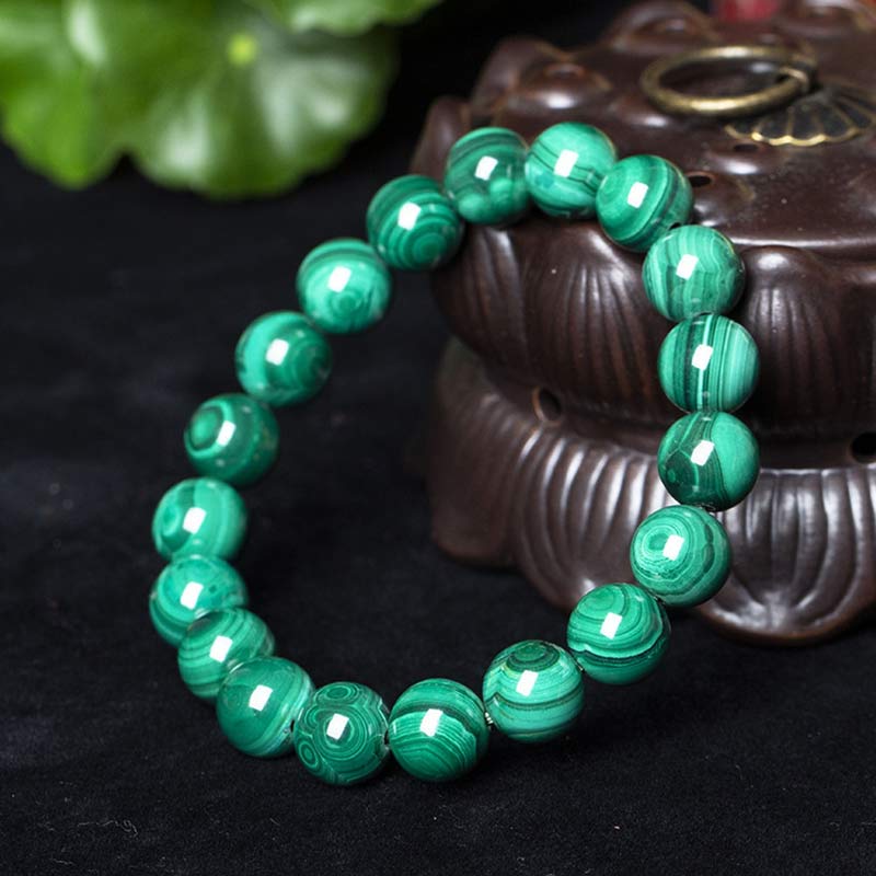 Buddha Stones Natural Malachite Protection Calmness Bracelet - image 10