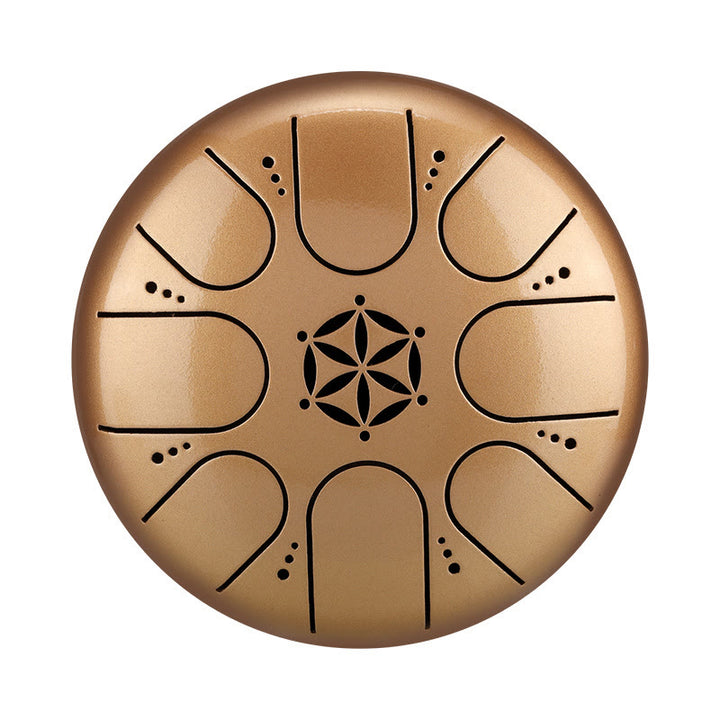 Buddha Stones Steel Tongue Drum Sound Healing Meditation Yoga Drum Kit 8 Note 5 Inch With Carry Bag - image 11
