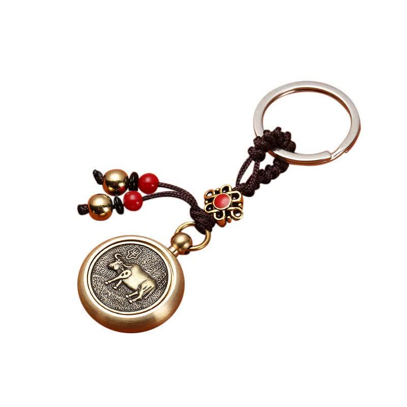 12 Chinese Zodiac Blessing Wealth Fortune Keychain - image 11