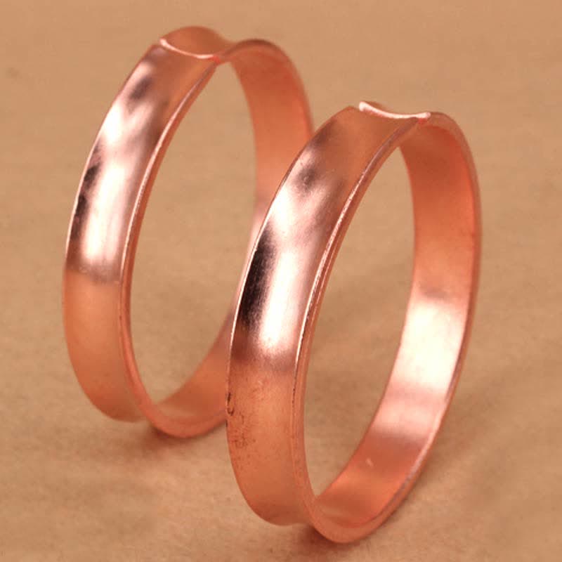 Buddha Stones Copper Wealth Luck Cuff Bracelet Bangle - image 3