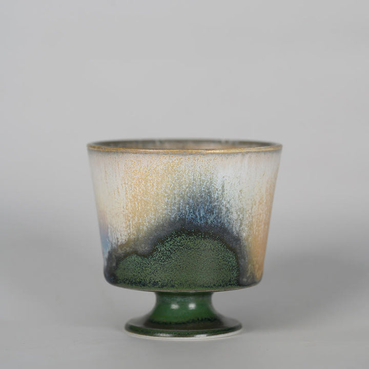 Buddha Stones Vintage Furnace Transmutation Kiln Porcelain Teacup Kung Fu Tea Cup - image 11