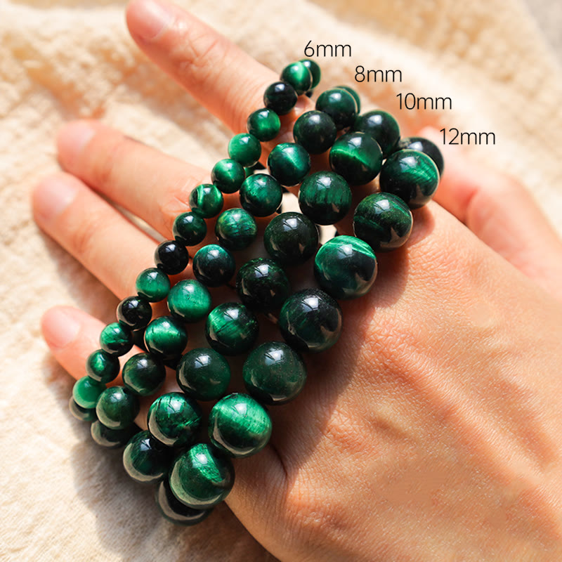 Buddha Stones Tiger Eye Growth Healing Energy Bracelet - image 1