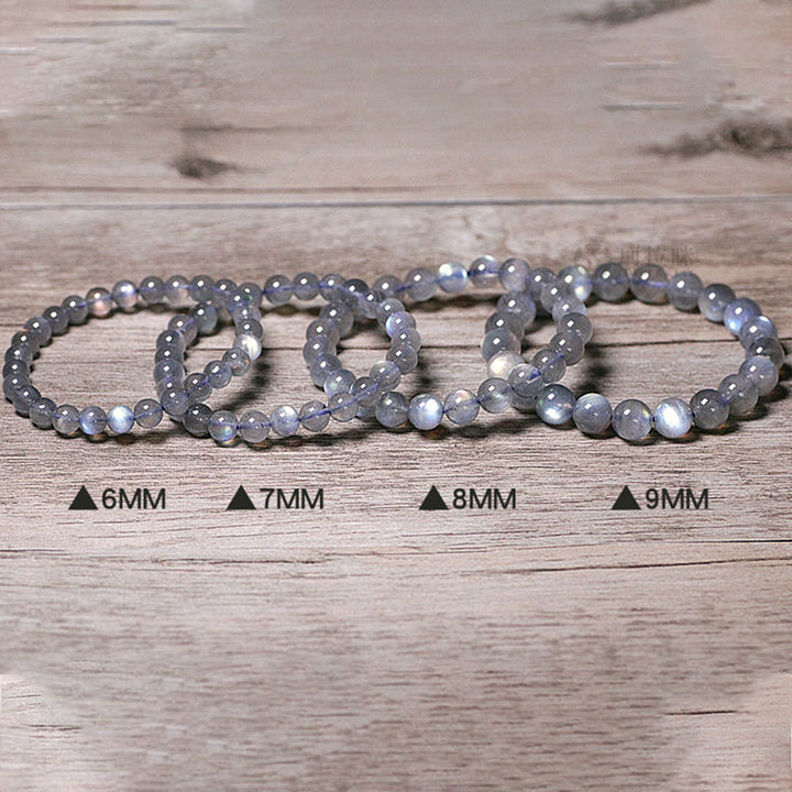 Buddha Stones Natural Moonstone Calm Positive Bracelet - image 13