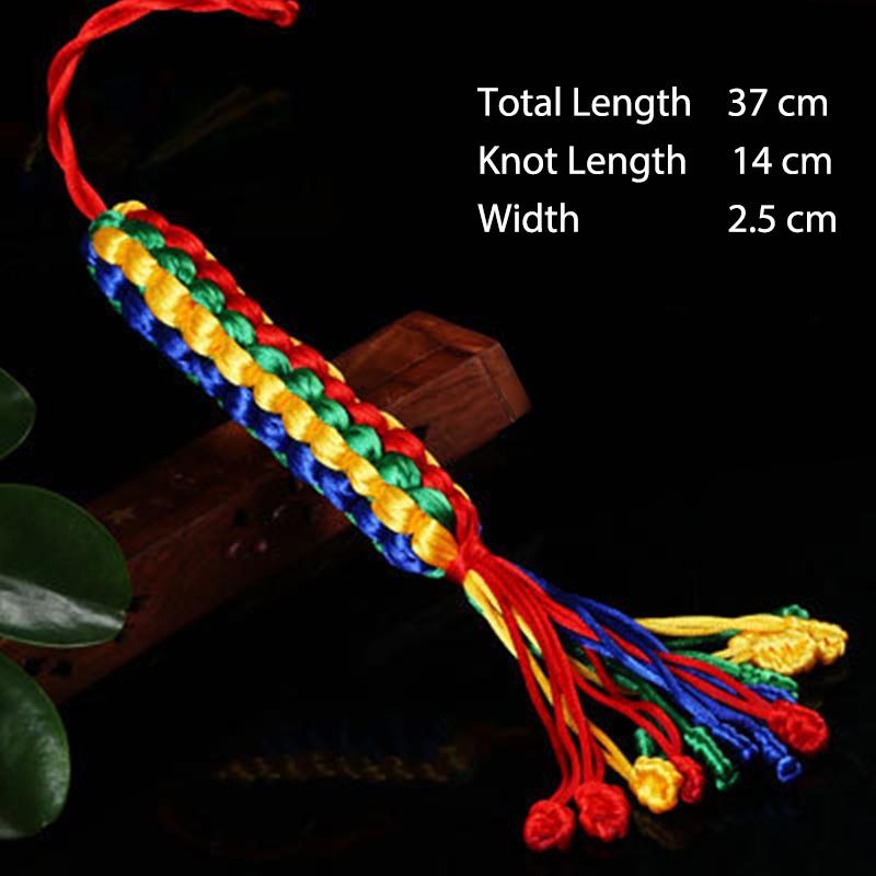 Buddha Stones Tibetan Blessing Lucky Vajra Knot Decoration - 5 - image 5