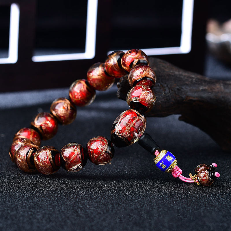 Tibetan Dragon Vein Agate Healing Bracelet - image 11
