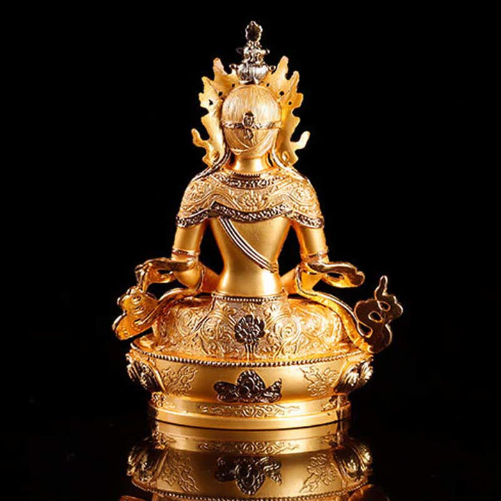 Buddha Stones Longevity Buddha Figurine Serenity Statue Home Decoration - image 9