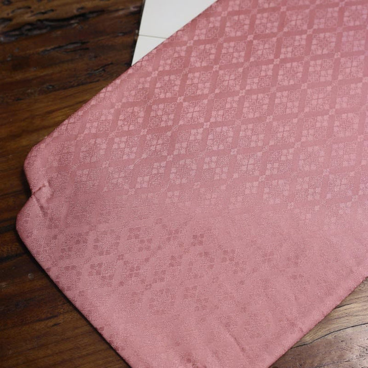 Elegant Floral Brocade Pattern Cup Mat Tea Cup Coaster - Light Pink Pattern - image 41