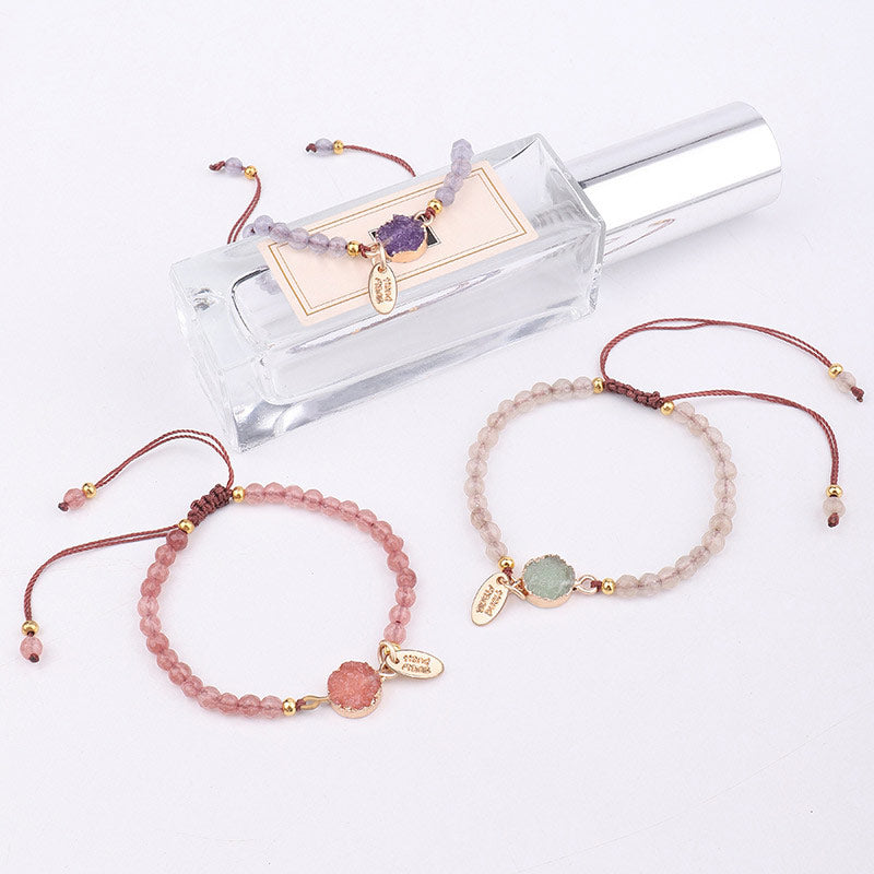 Buddha Stones Natural Crystal Charm Lucky Healing Bracelet - image 8