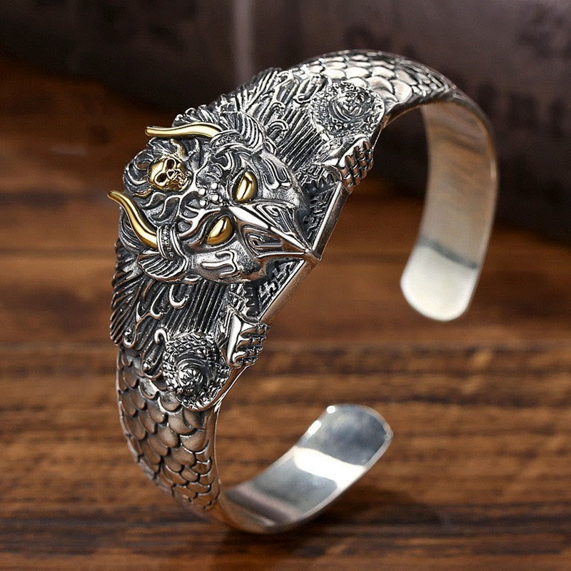Buddha Stones Tibetan Garuda Bird Wisdom Protection Bracelet Bangle - image 1