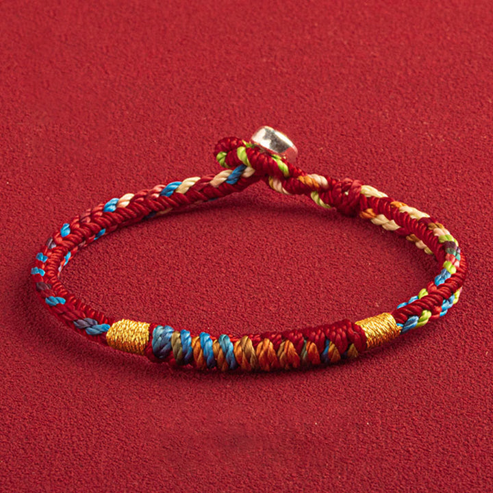Buddha Stones "May You Be Safe And Lucky In The Year Ahead" Multicolored Bracelet - image 9