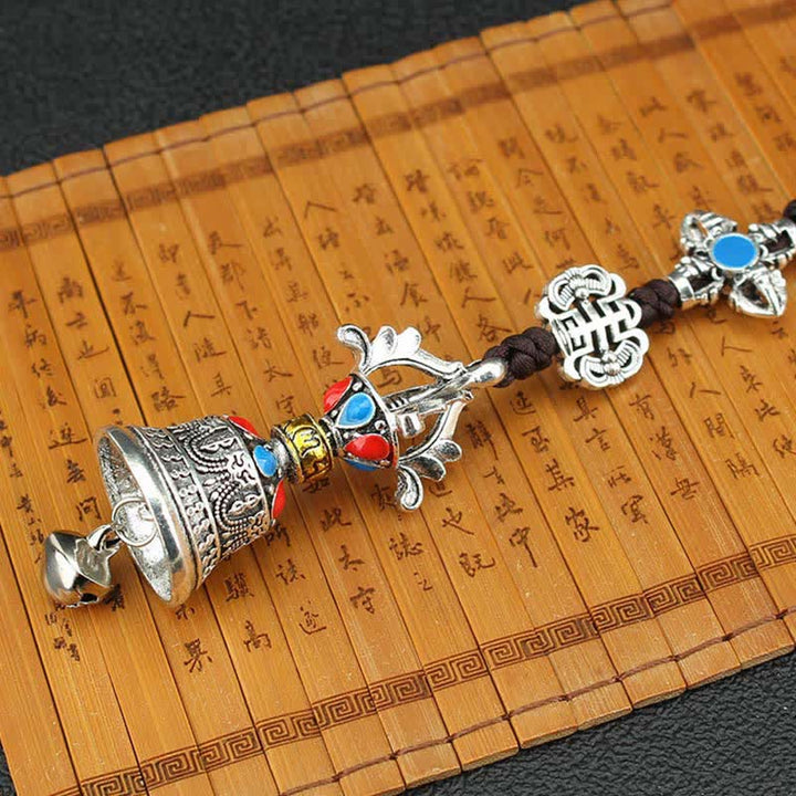 Tibet Om Mani Padme Hum Vajra Dorje Spiritual Car Hanging Decoration - image 11