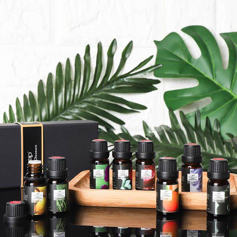 Buddha Stones 6Pcs Lavender Orange Jasmine Lemongrass Soothing Aromatherapy Healing Essential Oils Set - image 1