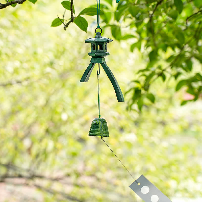 Auspicious Wall Hanging Chime Bell Luck Handmade Home Decoration - image 3