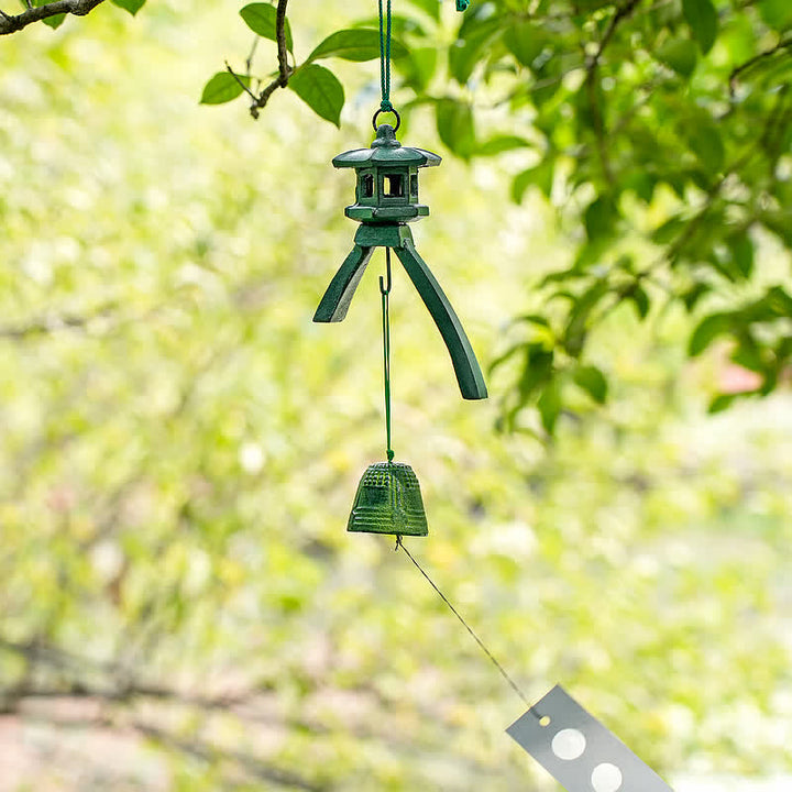 Auspicious Wall Hanging Chime Bell Luck Handmade Home Decoration - image 3