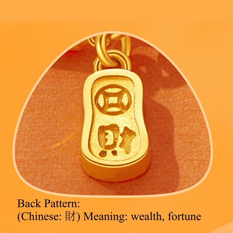 Buddha Stones 925 Sterling Silver Year Of The Dragon Hetian White Jade Chinese Steamed Bun Dragon Design Fortune Blessing Bracelet - image 8