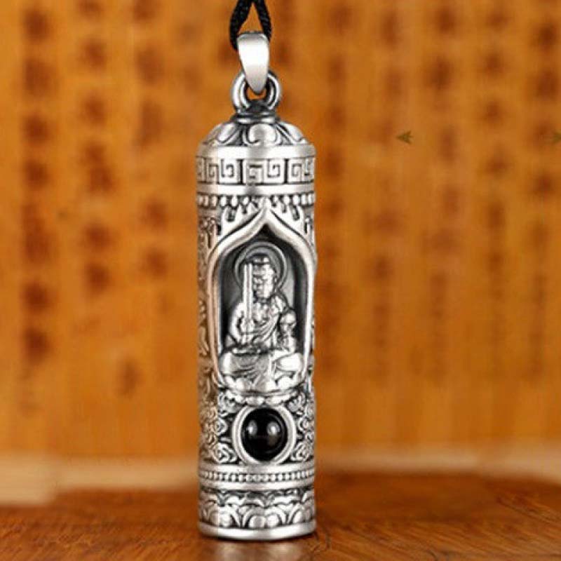 Buddha Stones Chinese Zodiac Natal Buddha Projection Prosperity Necklace Pendant - Rooster - image 19