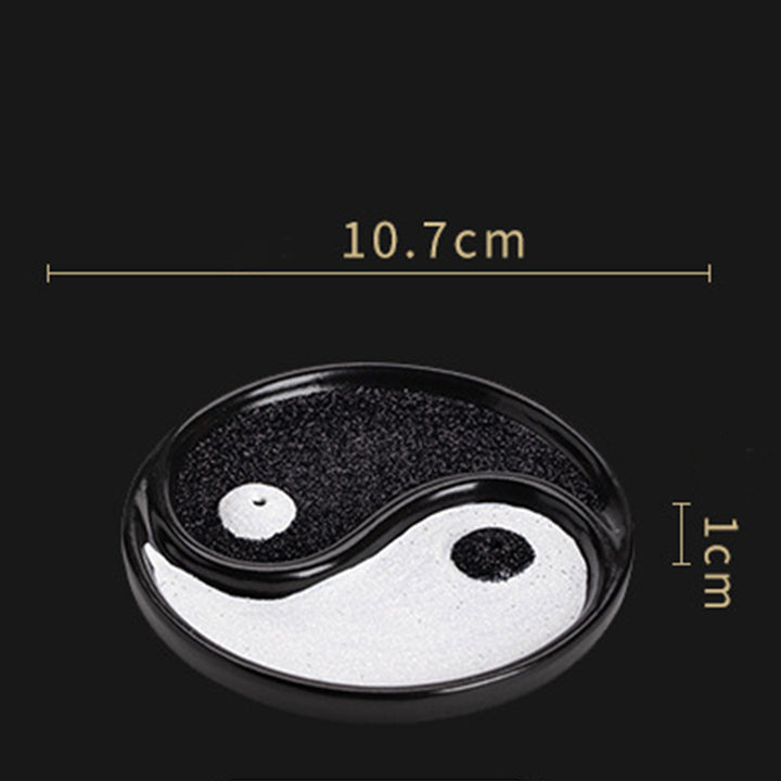 Buddha Stones Yin Yang Zen Balance Incense Holder - image 12