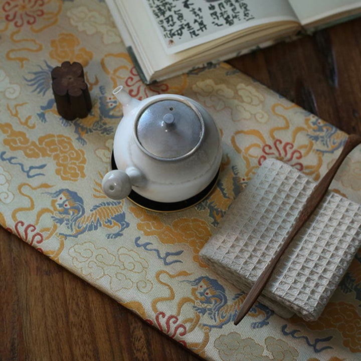 Elegant Floral Brocade Pattern Cup Mat Tea Cup Coaster - image 6