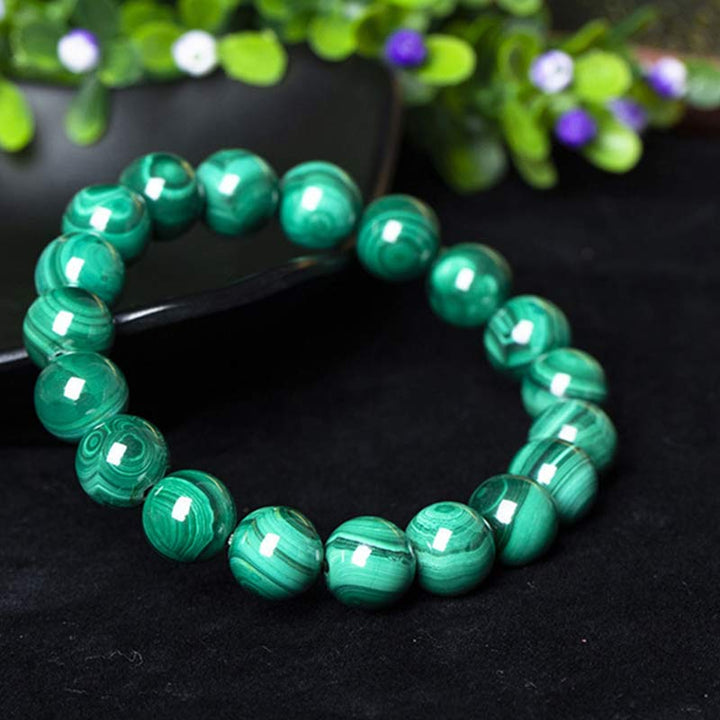 Buddha Stones Natural Malachite Protection Calmness Bracelet - image 17
