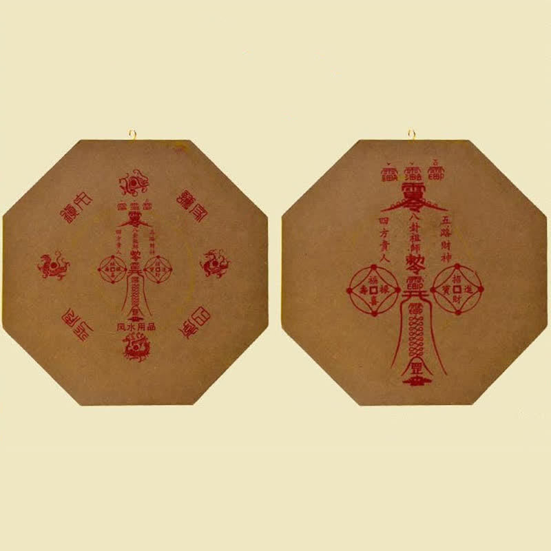 Buddha Stones Feng Shui Bagua Map Balance Living Room Energy Map Mirror - image 21