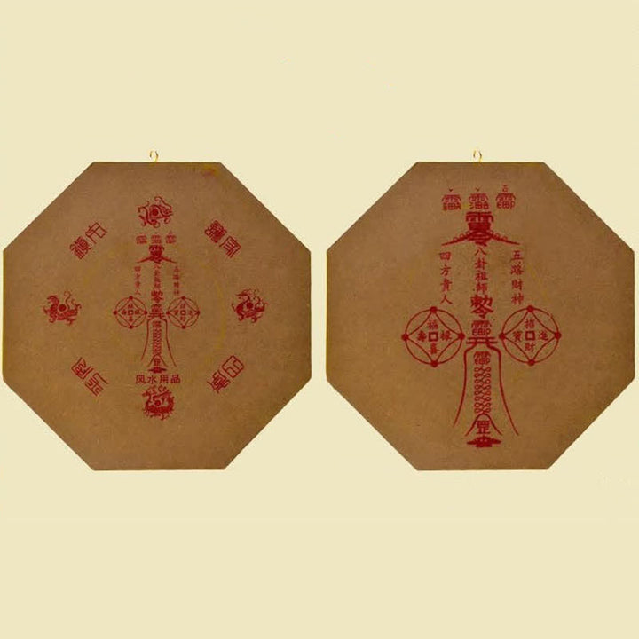 Buddha Stones Feng Shui Bagua Map Balance Living Room Energy Map Mirror - image 21