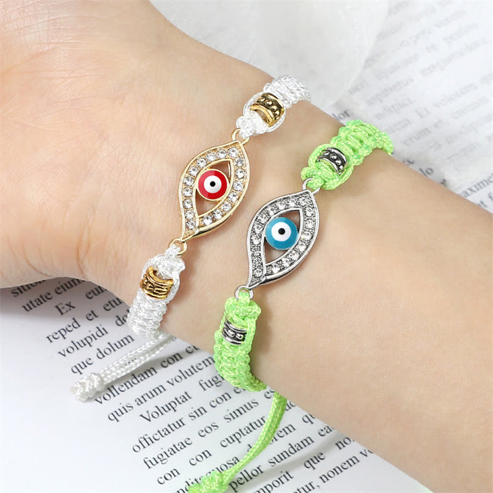 Buddha Stones Evil Eye Keep Away Evil Spirits String Bracelet - image 46