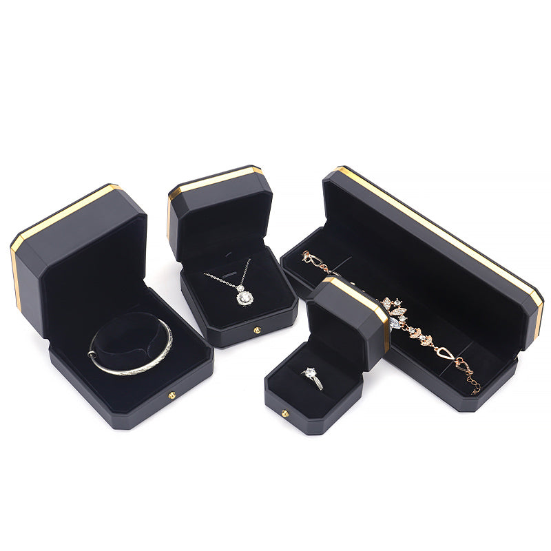 Buddha Stones Jewelry Storage Box PU Leather Gift Box - image 14